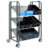 Kommissionierwagen Serie 168 dunkelgrau 877x638x1300mm