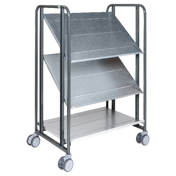Kommissionierwagen Serie 168 dunkelgrau 877x638x1300mm Kommissionierwagen Serie 168 dunkelgrau 877x638x1300mm-Beschreibung lesen