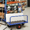 Baumarktwagen mit verzinktem Kleinteilekorb 1000x700x1250mm