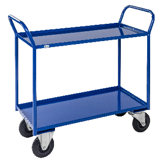 Etagenwagen voll verschweisst 2 Böden 940x440mm-Beschreibung lesen
