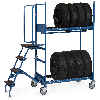 Reifen-Kommissionierwagen 1000x588mm Reifen-Kommissionierwagen 1000x588mm