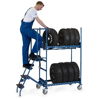 Reifen-Kommissionierwagen 1000x588mm-Beschreibung lesen
