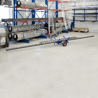 Langgutwagen in blau 1600x600x750mm Pannensicher mit 200kg Tragkraft-Beschreibung lesen