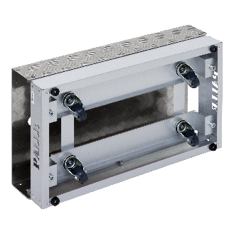 Kongamek Arbeitsplattform in grau 600x351x180mm mit 150kg Tragkraft-Beschreibung lesen