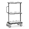 ESD-Beistellwagen mit Bodenplatten