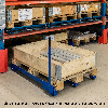 Kongamek Palettenwagen in blau 150mm hoch 1000kg Tragkraft für EUR-Paletten 1200x800mm