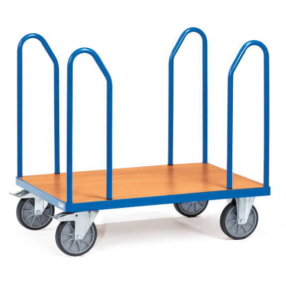 Fetra Multivario Seitenbügelwagen mit Buchendekor 1200x800mm Ladefläche-Beschreibung lesen