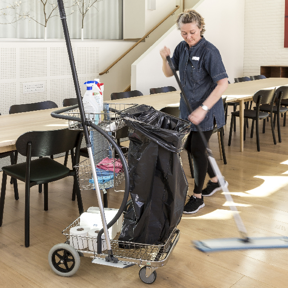 Reinigungswagen 100 kg-Beschreibung lesen