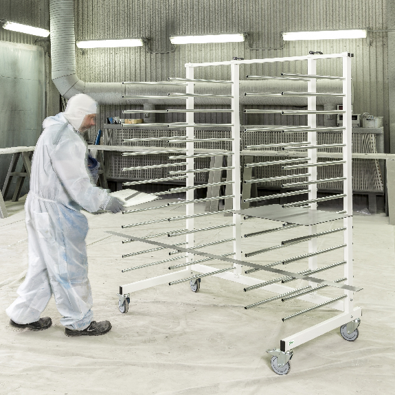 Trockenwagen 460x500x1200 mm-Beschreibung lesen