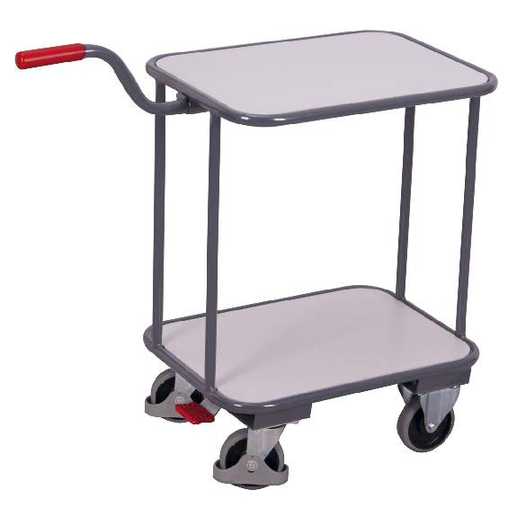 VARIOfit ESD Griffroller mit EasySTOP und 2 Ladeflächen 610x455mm-Beschreibung lesen