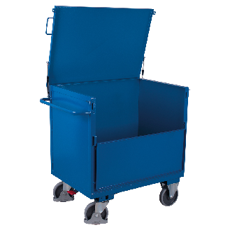 Blechkastenwagen 990x690mm mit Deckel-Beschreibung lesen