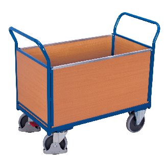 Vierwandwagen mit Holzwänden 1200x750mm-Beschreibung lesen
