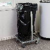 Müllsackständer 125L mit Rollen