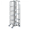Handhabungswagen dunkelgrau 1277x638x1300mm mit einstellbaren Böden