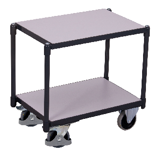 VARIOfit ESD Euro-System Roller mit 2 Ladeflächen, bündig 610x415mm-Beschreibung lesen