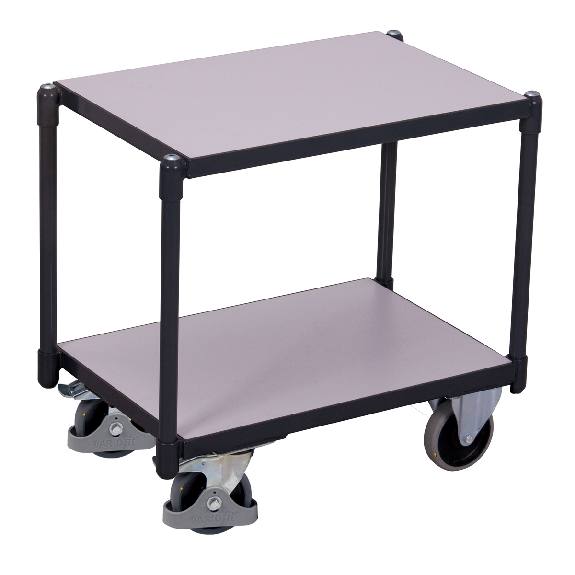 VARIOfit ESD Euro-System Roller mit 2 Ladeflächen, bündig 610x415mm-Beschreibung lesen