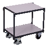 VARIOfit ESD Euro-System Roller mit 2 Ladeflächen, bündig 610x415mm