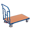 VARIOfit Schiebebügelwagen 250kg Tragkraft mit gebogenen Rohren 1030x600mm VARIOfit Schiebebügelwagen 250kg Tragkraft mit gebogenen Rohren 1030x600mm