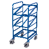 VARIOfit Eurokastenwagen mit 2 neigbaren Etagen 410x610mm
