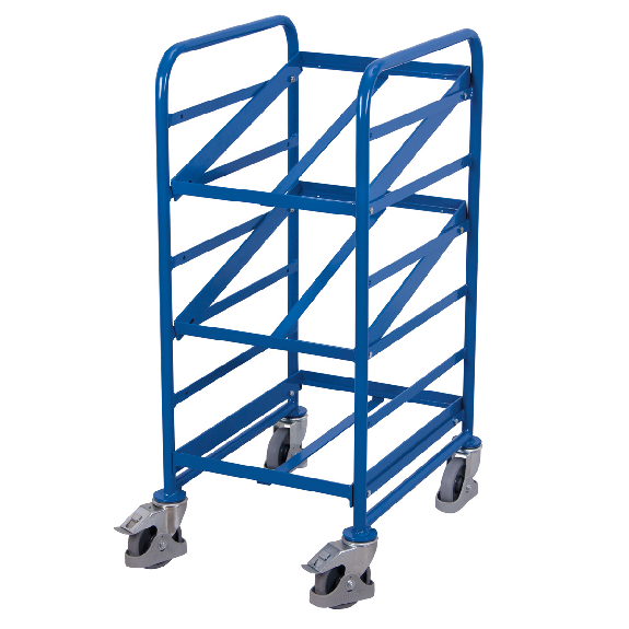 VARIOfit Eurokastenwagen mit 2 neigbaren Etagen 410x610mm-Beschreibung lesen
