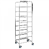 Kistenwagen 460x590x1880mm verzinkt mit 8 Böden ohne Bremse