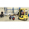 Langgutwagen, verzinkt mit 4 Eckpfosten 4000mm 3500kg Langgutwagen, verzinkt mit 4 Eckpfosten 4000mm 3500kg