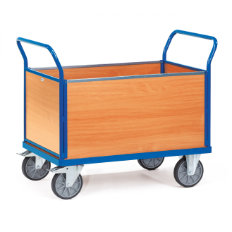 Multivario Vierwandwagen mit Buchendekor 1000x600mm Ladefläche Baukasten-System-Beschreibung lesen