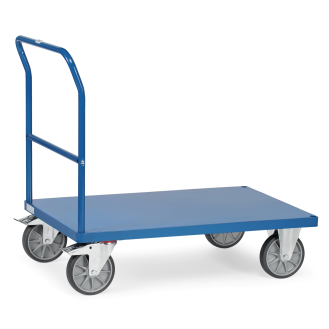 Fetra Multivario Schiebebügelwagen mit Blechplattform 1000x700mm Ladefläche-Beschreibung lesen