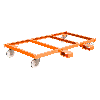 Langgutseitenwagen LSW 1,3 lackiert Gelborange