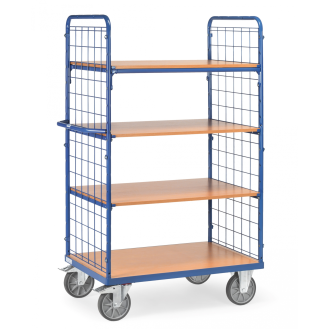 Etagenwagen mit Seitengittern 4 Etagen 1000x600-Beschreibung lesen