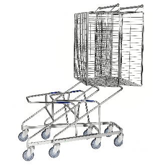 Allzweckwagen 300kg Tragkraft Gummibereifung Ø125mm-Beschreibung lesen