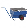 Werkzeugwagen in blau 940x620x610mm mit Luftbereifung und 250kg Tragkraft