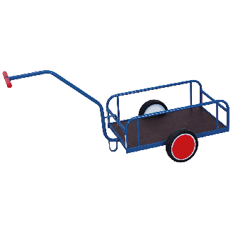 Handwagen ohne Bordwand mit Vollgummibereifung 1125x535mm-Beschreibung lesen