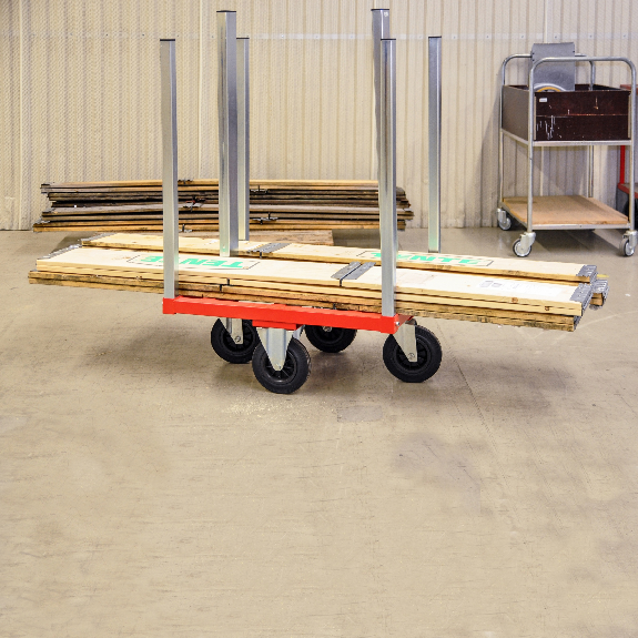 Transportwagen 800x600x1215mm in rot mit 300kg Tragkraft mit Bremse für Palettenwagen Transportwagen 800x600x1215mm in rot mit 300kg Tragkraft mit Bremse für Palettenwagen-Beschreibung lesen