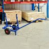 Kongamek Plattenwagen pulverbeschichtet in blau 1600x600x800mm mit Luftbereifung Kongamek Plattenwagen pulverbeschichtet in blau 1600x600x800mm mit Luftbereifung