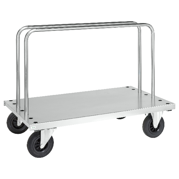 Plattenwagen verzinkt 1250x700x945mm mit 2 Ladebügeln mit Bremse Plattenwagen verzinkt 1250x700x945mm mit 2 Ladebügeln mit Bremse-Beschreibung lesen
