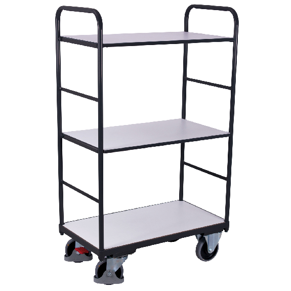 ESD Etagenwagen, hoch mit 3 Ladeflächen 1000x700mm-Beschreibung lesen