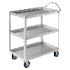 Kongamek Etagenwagen aus Aluzink mit 3 Böden 690x420x850mm in grau mit 150kg Tragkraft Kongamek Etagenwagen aus Aluzink mit 3 Böden 690x420x850mm in grau mit 150kg Tragkraft