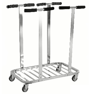 Kongamek Müllsackständer 820x450x900mm für 2x125l-Säcke-Beschreibung lesen