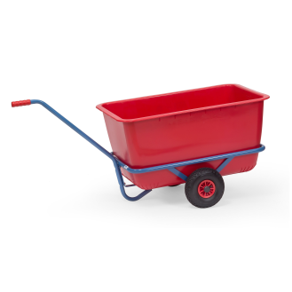 Fetra Handwagen mit Vollgummibereifung und Kunststoffmulde 910x585mm-Beschreibung lesen