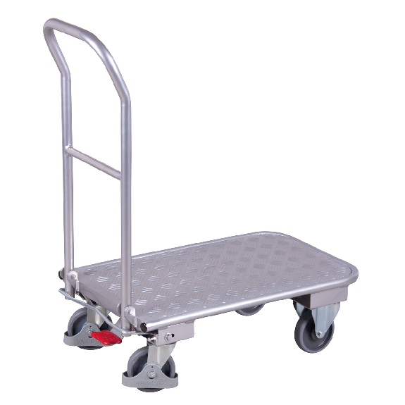Klappbügelwagen mit Schiebebügel aus Aluminium 900x600mm Klappbügelwagen mit Schiebebügel aus Aluminium 900x600mm-Beschreibung lesen