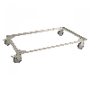 Kongamek Palettenwagen in grau 185mm hoch 150kg Tragkraft für EUR-Paletten 1200x800mm