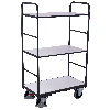 ESD Etagenwagen, hoch mit 3 Ladeflächen 1000x600mm