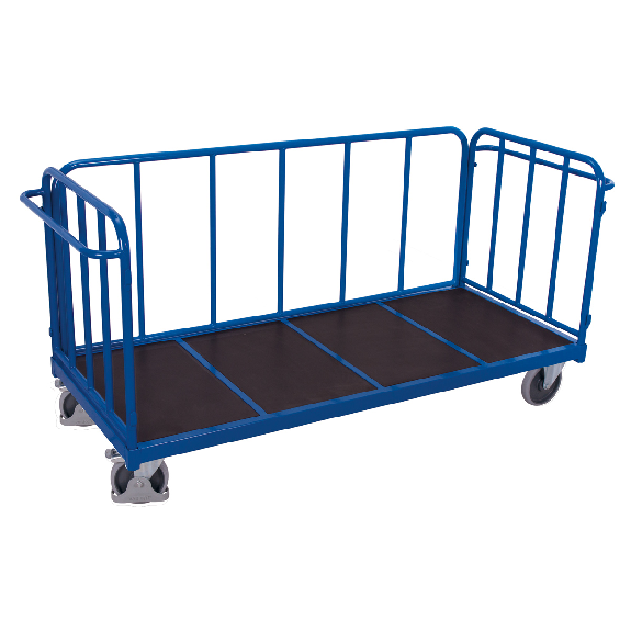 Dreiwandwagen mit senkrechten Streben Gummibereifung 500kg Tragkraft 1605x845mm Dreiwandwagen mit senkrechten Streben Gummibereifung 500kg Tragkraft 1605x845mm-Beschreibung lesen