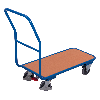 VARIOfit Magazinwagen im Buchendekor 1040x600mm VARIOfit Magazinwagen im Buchendekor 1040x600mm