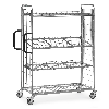 Kommissionierwagen 1250x610mm mit 2 Gitterböden