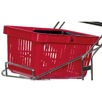 Kongamek Sammelwagen mit 2 Böden als Zubehör für Einkaufskörbe 480x330mm-Beschreibung lesen