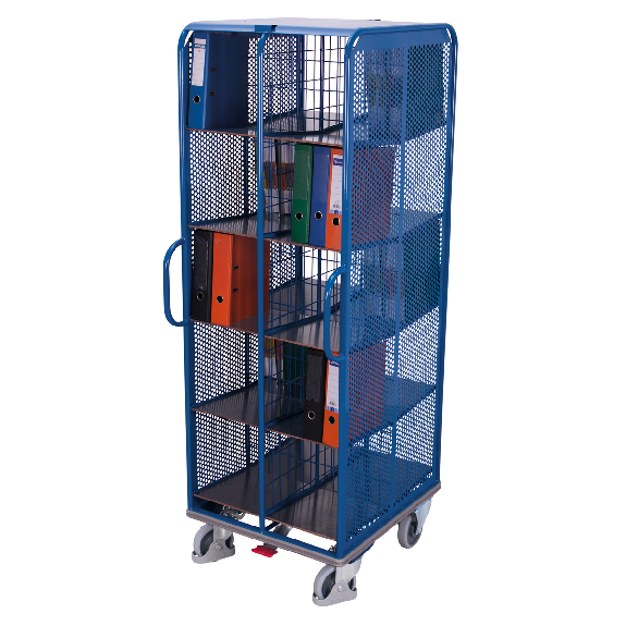 Aktenwagen mit 2x10 Fächern Aktenwagen mit 2x10 Fächern-Beschreibung lesen
