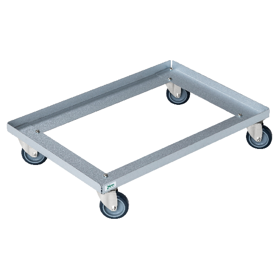 Kongamek Rollwagen verzinkt 616x416x128mm mit 4 Lenkrollen ohne Bremse Kongamek Rollwagen verzinkt 616x416x128mm mit 4 Lenkrollen ohne Bremse-Beschreibung lesen