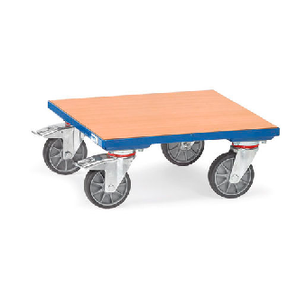Carro para transporte de cajas 1166 - de madera-Leer más